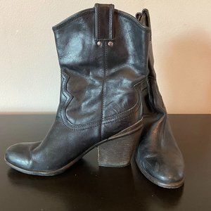 Lucky Brand LK-Elle Leather Ankle Boots